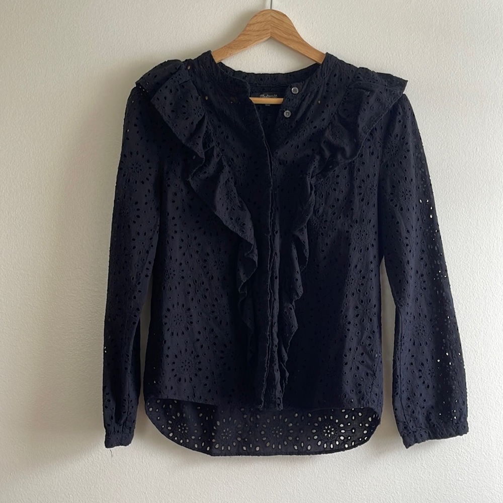 Madewell Eyelet Top